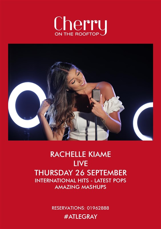 Rachelle Kiame at Cherry on the Rooftop